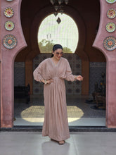 Shimmer crush kaftan